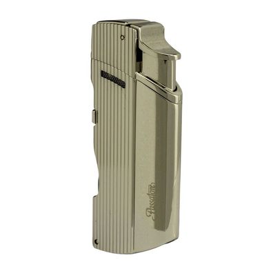 Passatore Zigarrenfeuerzeug, 2-Flammen Jet, Rundcutter, Poker, Cannes light