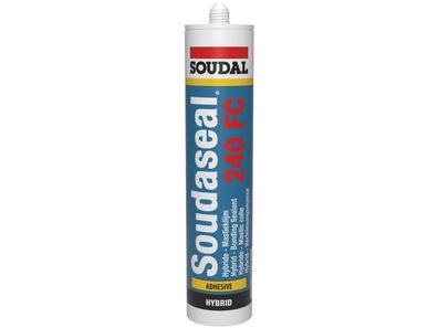 Soudal Soudseal 240FC Klebstoff 290ml Dichtstoff Grau Wetterfest Fugenkleber