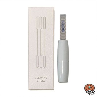 IQOS Reinigungs-Set: 10 Reinigungs-Sticks / Cleaning Sticks + Reinigungsstift