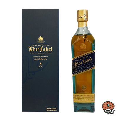 Johnnie Walker Blue Label Blended Scotch Whisky, 40% Vol. 0,7 l