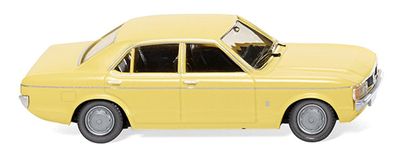 Wiking H0 1/87 079104 Ford Granada - hellgelb - OVP NEU