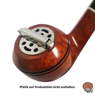 Hauser Pfeifendeckel mit Feder 25 mm