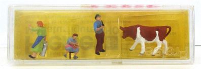 Spur H0 Preiser 0044 Figuren Auf dem Bauernhof OVP (6531k)