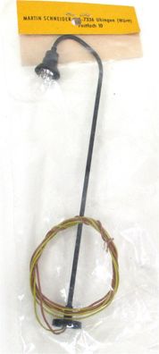 Schneider H0 Bogenleuchte schwarz 1 Stück - OVP (6545k)