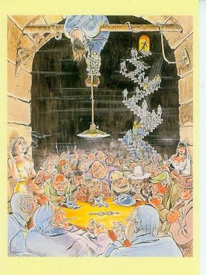The Spirit Postcard: The Convention (by Will Eisner) (USA 1986)