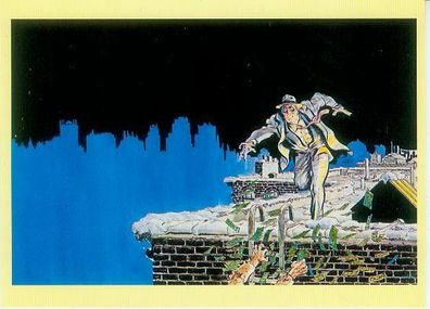 The Spirit Postcard: The Money (by Will Eisner) (USA 1986)