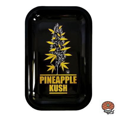 FIRE-FLOW Drehunterlage Small - Plantz Pineapple Kush Metallic - Stopfunterlage