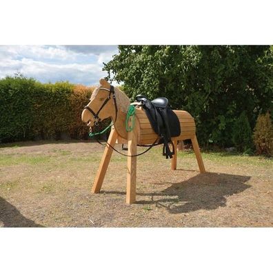 Holzpferd 80 Cm Lasiert