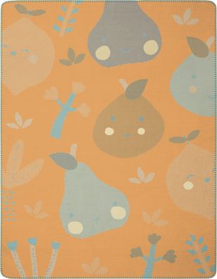 Kuscheldecke Lovely & Sweet Little Fruits 75 x 100