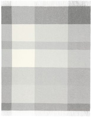 Plaid / Decke Plaid Pleasant grey 130 x 170cm