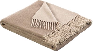 Plaid / Decke Plaid natur-sand 150 x 200cm