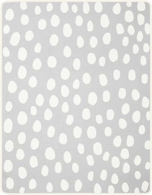 Kuscheldecke Lovely & Sweet Taps silver 75 x 100
