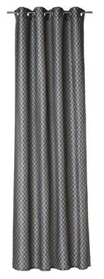 JOOP! Ösenschal Allover grau 140x250cm