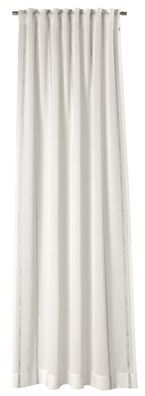 JOOP! Vorhang mit verdeckten Schlaufen Bond weiss 130x250cm