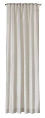 JOOP! Vorhang mit verdeckten Schlaufen Classic natur 140x250cm