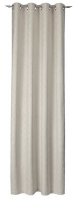 JOOP! Ösenschal Emboss beige 140x250cm
