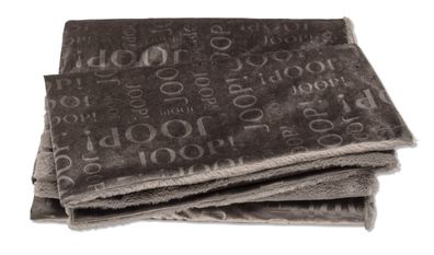JOOP! Plaid / Decke Glam umbra 130x170cm