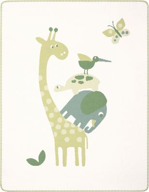 Biederlack Kinderdecke Lovely & Sweet Friends 75 x 100cm