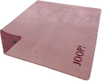 JOOP! WOVEN Plaid / Decke Rouge 150 x 200cm