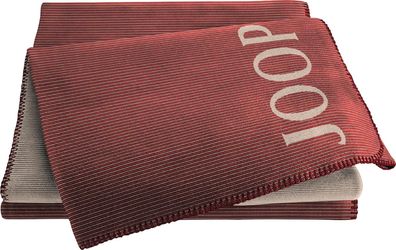 JOOP! TOUCH Plaid / Decke Rouge-Natur 130 x 150cm