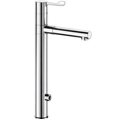 Delabie Elektron. MBatt. Schwenkausl., 300mm,2 Bioclip-edelstahlausl