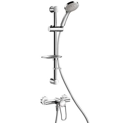 Delabie Duschsystem mit EHM 2739EPS Securitouch, Stdd-Anschl