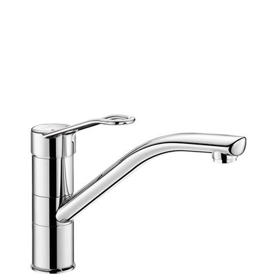 Delabie SPT-Einhebelmischer mit Schwenkauslauf H.155 L.230, ügelgriff