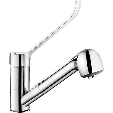 Delabie EHM med. Bereich, P, chwenkauslauf, 105mm, uszugbr., -Hebel