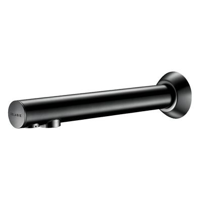 Delabie WT-Ventil Binoptic UP Auslauf matt schwarz L. 200 Netzbetrieb
