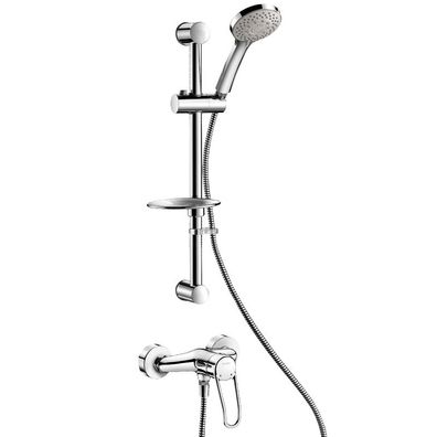 Delabie Duschsystem mit Einhebelmischer 2539S, Standard S-Anschlüsse