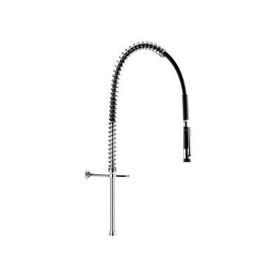Delabie Geschirrspülbr + Handbrause 433010 o. Arm., teigrohr kurz G3/4