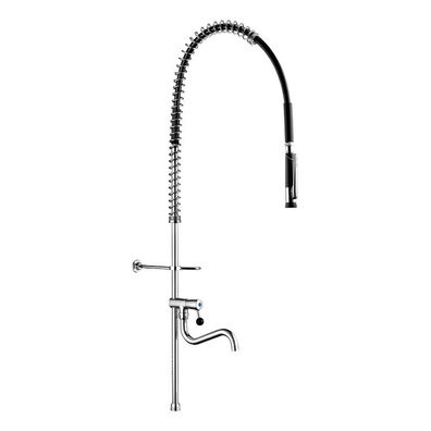 Delabie Geschirrspülbr. + HB 433010 o. Arm., uslaufrohr+Steigr. lang