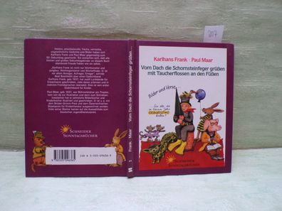 Paul Maar Vom Dach die Schornsteinfeger grüßen mit Taucherflossen an den Füßen