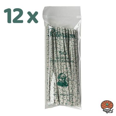 12 x Peterson Pfeifenreiniger, 50 Stück