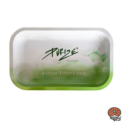 Purize Stopftablett mit Logo hellgrün weiß Small Stopfunterlage / Drehunterlage