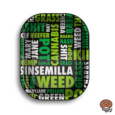 FIRE-FLOW Drehunterlage Micro - Cannafonts 4/4 / Rolling Tray / Stopfunterlage