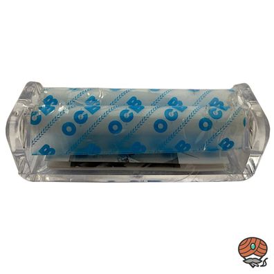 OCB Crystal Roller - Slim Wickler - Drehmaschine für Zigaretten, transparent