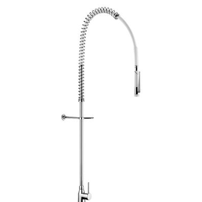 Delabie Geschirrspülbr. we m. Mischer + Handbr.433000, . Auslaufvent