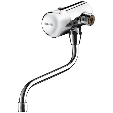 Delabie Wand Selbstschl. MBatt. Tempomix G3/4B 7 Sek. Ausl. schwenkb
