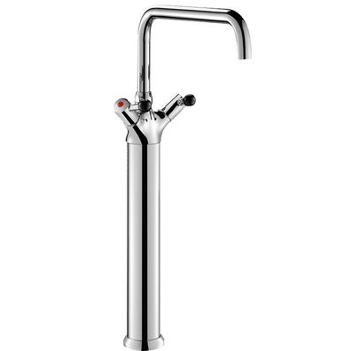 Delabie Stand MBatt. 1-Lochbrg. 100l/min, chwenkausl. D22 L300 H650mm