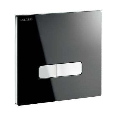 Delabie WC-DrSp. Tempoflux 3, G3/4, UP, B, Glas schw., 3l/6l, Set2/2