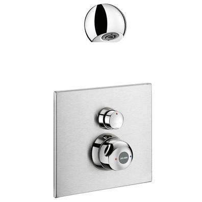 Delabie DU-Therm. MBatt. Securitherm 30Sek. UP was. dicht+ ROUND Set 2/2