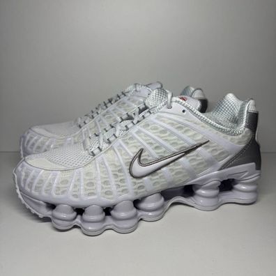 Nike Shox TL 'White Metallic Silver' AR3566-100 Weiß Sneaker Retro Streetwear