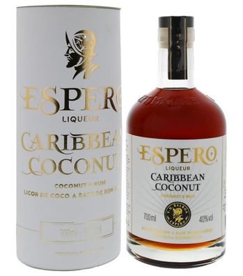 Espero Caribbean Coconut Likör (40 % Vol., 0,7 Liter)