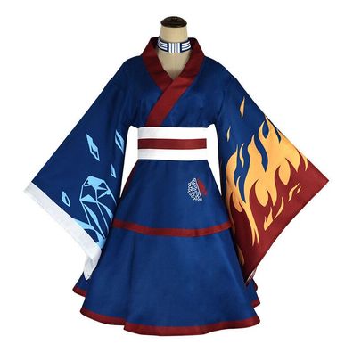 Cosplay My Hero Academia Todoroki Shoto Kostum Kimono Halloween Karneval Anzuge
