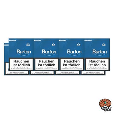 1 Stange Burton Blau/Blue Filterzigarillos 8x25 Stück