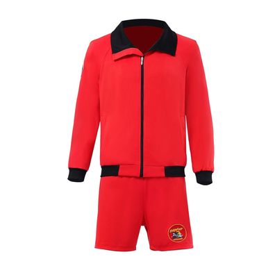 Cosplay Baywatch Lifeguard Mitch Buchannon Top Jacke Hoodie Short Pants Kostum