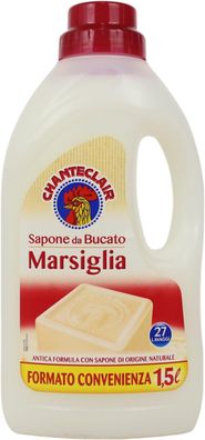 Chante Clair Sapone per Bucato Marsiglia Waschmittel 1500ml für 27 Waschgänge