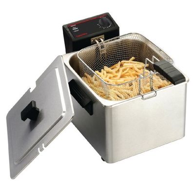Gastronomie Caterlite Leichte Ein-Tank Tischfritteuse
