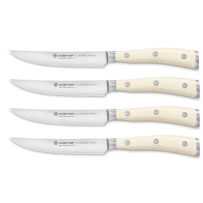 Wüsthof Classic Ikon Steakmessersatz mit 4 Messern